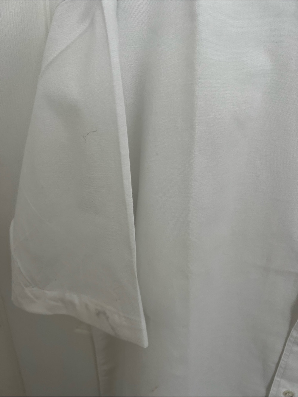 Classic White Short-Sleeve Dress Shirt - Picture 4 of 11
